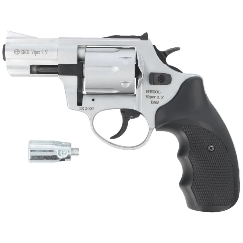 Rewolwer alarmowy BAS Voltran Ekol Viper 2.5'' White kal .22 Long Blanc Najlepsza cena