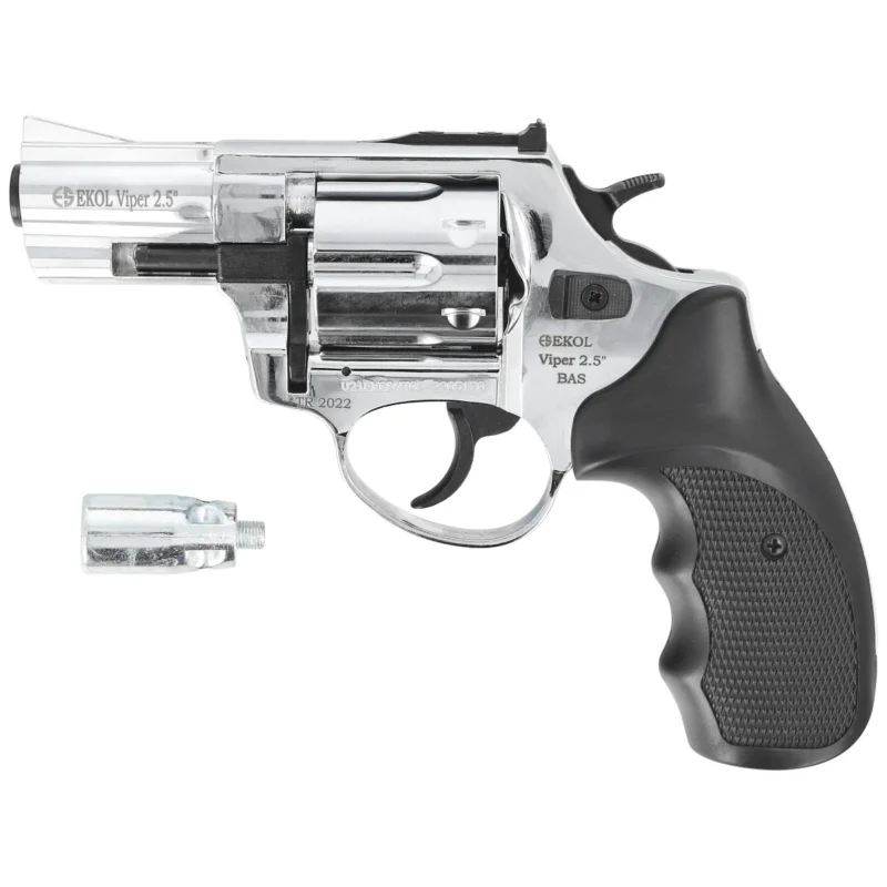 Rewolwer alarmowy BAS Voltran Ekol Viper 2.5'' Shiny kal .22 Long Blanc Wybór klientów