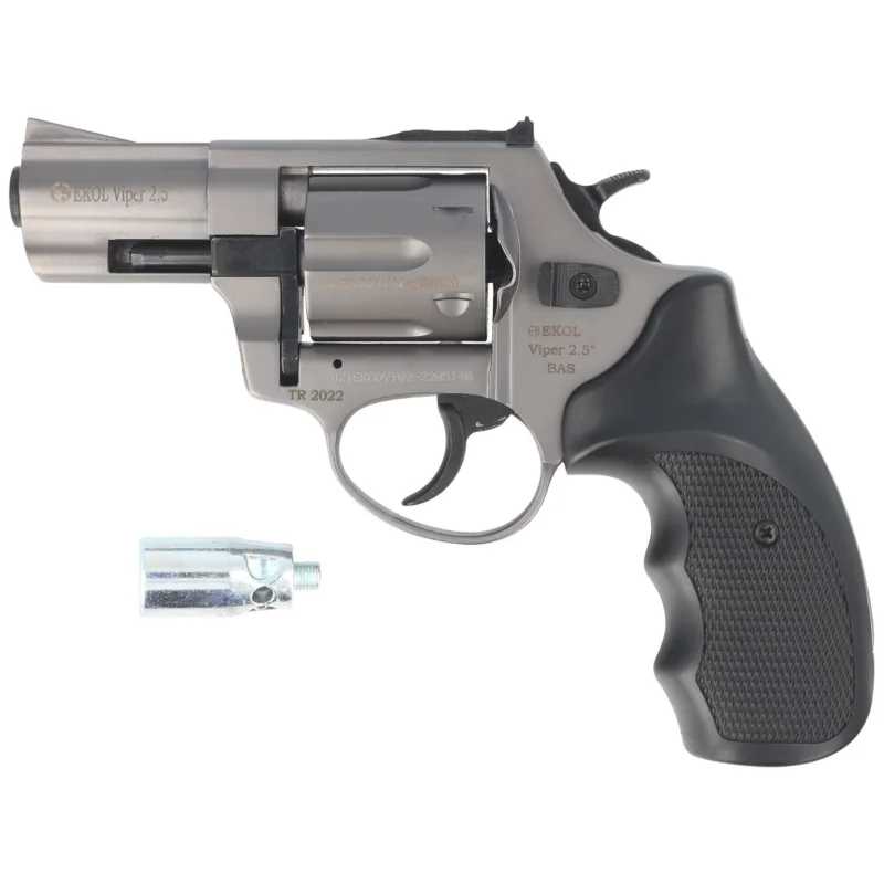 Szybka dostawa Rewolwer alarmowy BAS Voltran Ekol Viper 2.5'' Fume kal .22 Long Blanc