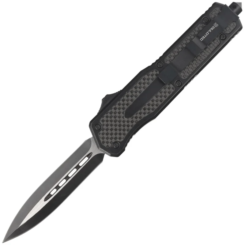 Dodaj do koszyka Nóż automatyczny Dulotec OTF Aluminium / Carbon Fiber, Two-Tone Finish 3Cr13MoV (K184A)
