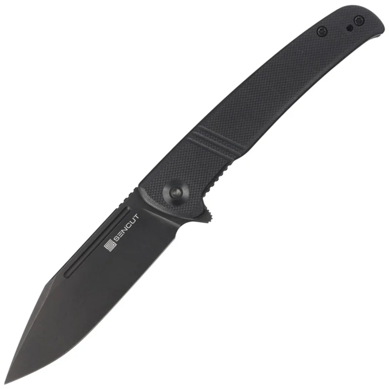 Sencut Knife Brazoria Black G10, Black Stonewashed D2 (SA12A) Niska cena