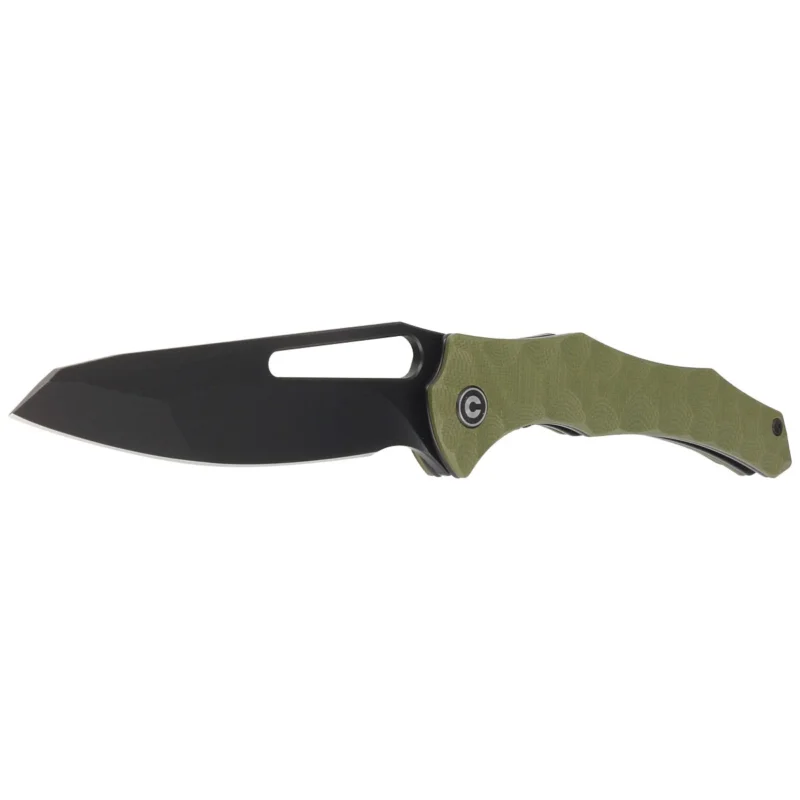 Oferta czasowa CIVIVI Spiny Dogfish Green G10, Black Stonewashed 14C28N by Gavko Knives (C22006-3)