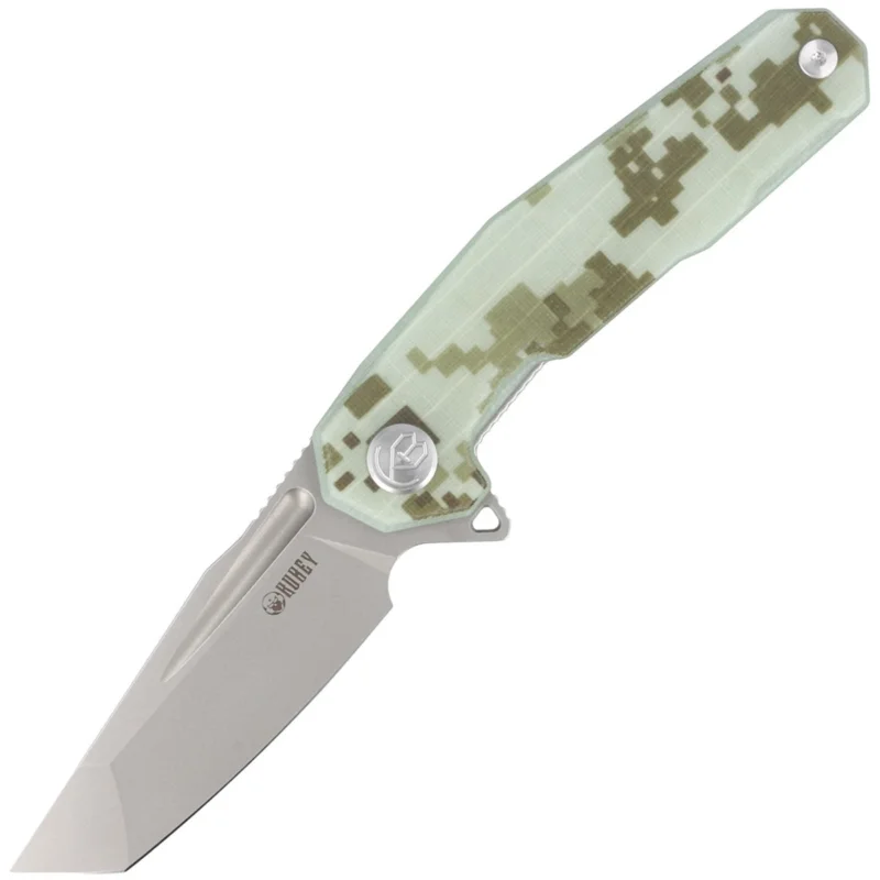 Kubey Carve KB237H Knife Digital Camo G10, Bead Blasted AUS-10 Ostatnie sztuki