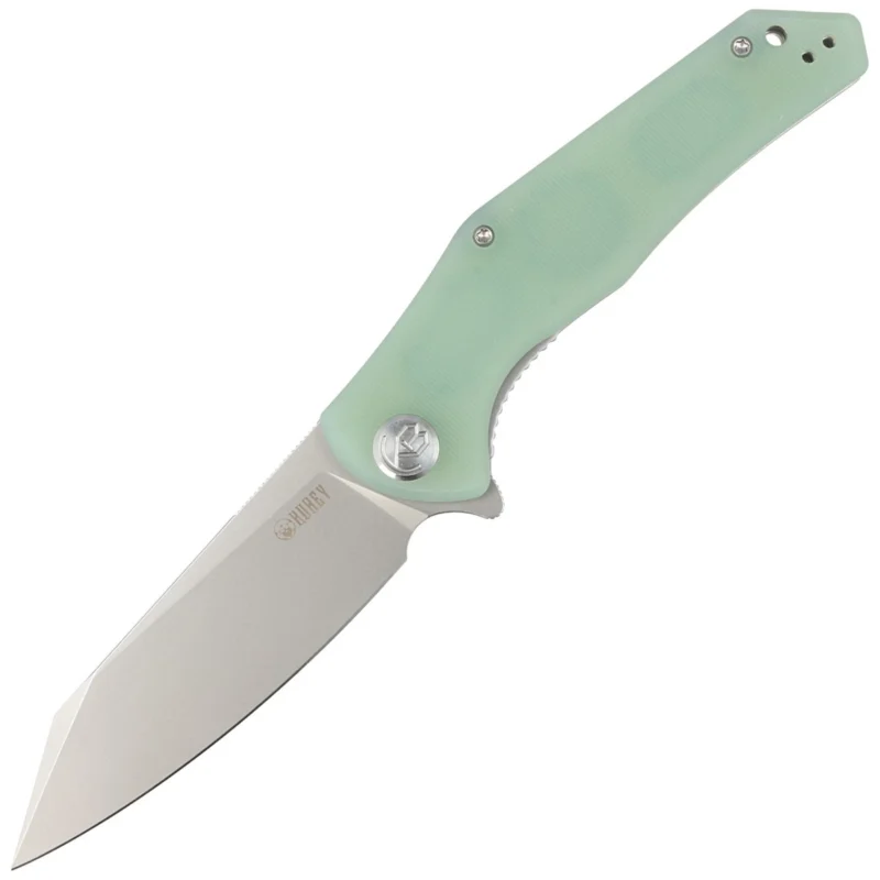 Ostatnie sztuki Kubey Flash KU158I Knife Jade G10, Bead Blasted AUS-10