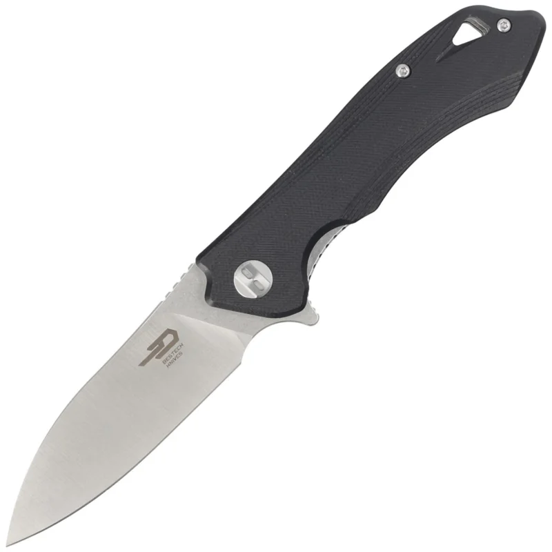 Darmowy zwrot Bestech Knife Beluga Black G10, Stonewashed / Satin D2 (BG11D-2)