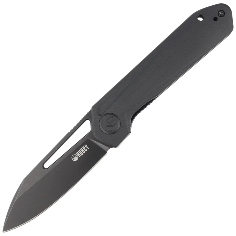 Ostatnie sztuki Kubey Royal Knife Black G10, Dark Stonewashed D2 by Colin Maisonpierre (KU321H)
