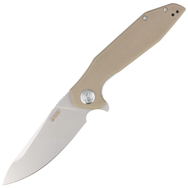 Nóż składany Kubey Nova LL KU117I Tan G10, Bead Blasted D2 Szybka dostawa