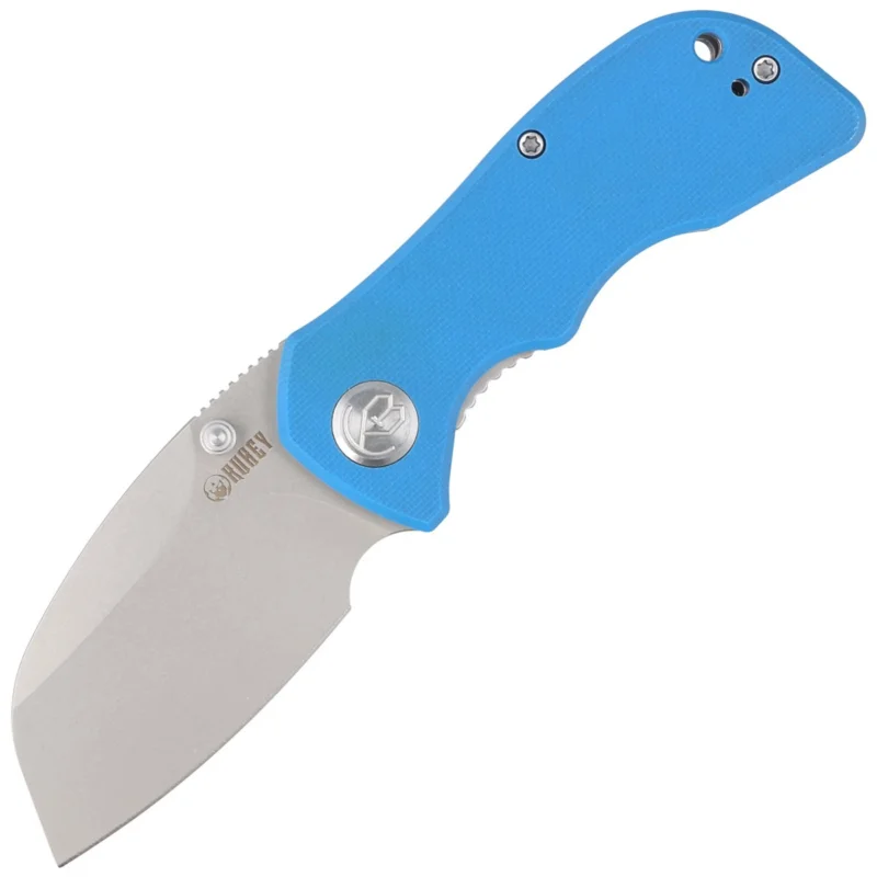 Nóż składany Kubey Karaji Blue G10, Bead Blasted D2 (KU180C) Hit cenowy