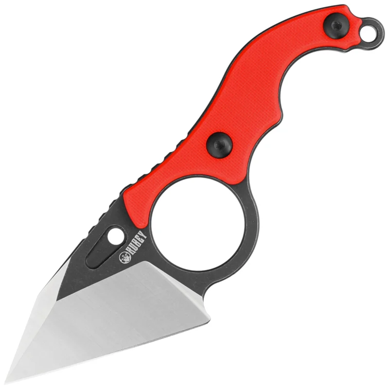 Nóż Kubey Hippocam KU166D Red G10, Satin/Blackwashed D2 Wysoka jakość