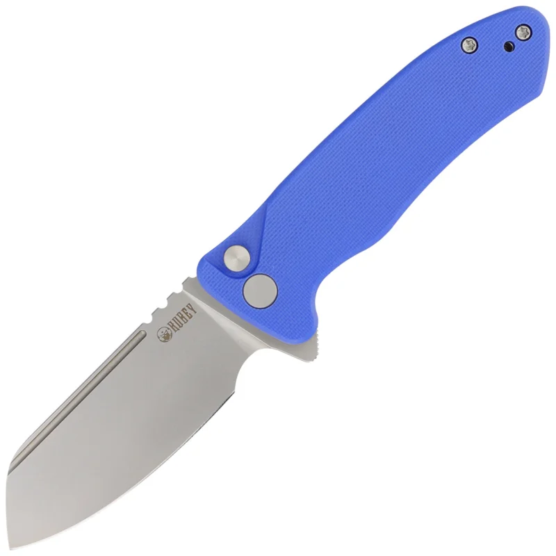 Kubey Creon Knife Blue G10, Beadblasted AUS-10 (KU336C) Okazja