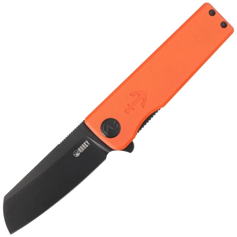 Darmowa dostawa Nóż składany Kubey Knife Sailor Orange G10, Blackwashed AUS-10 by Sekira Sochi (KU317F)