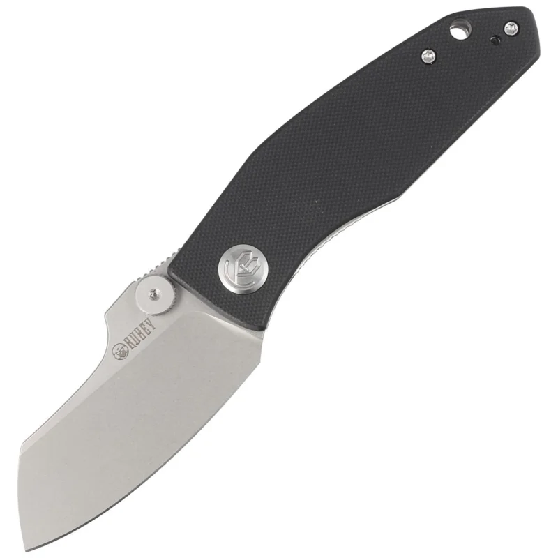 Kubey Knife Monsterdog Black G10, Bead Blasted 14C28N by Dmitry Osarenko (KU337A) Promocja