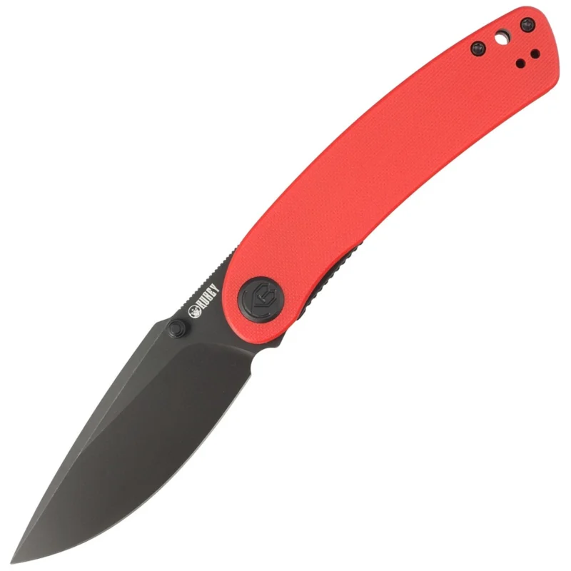 Nóż składany Kubey Momentum Red G10, Dark Stonewashed AUS-10 by Sherif Manganas (KU344I) Sprawdź teraz
