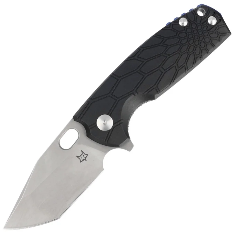 Nóż składany FOX Core Tanto Black FRN, Acid Stone Washed N690Co by Jesper Voxnæs (FX-612 BS) Ograniczona ilość