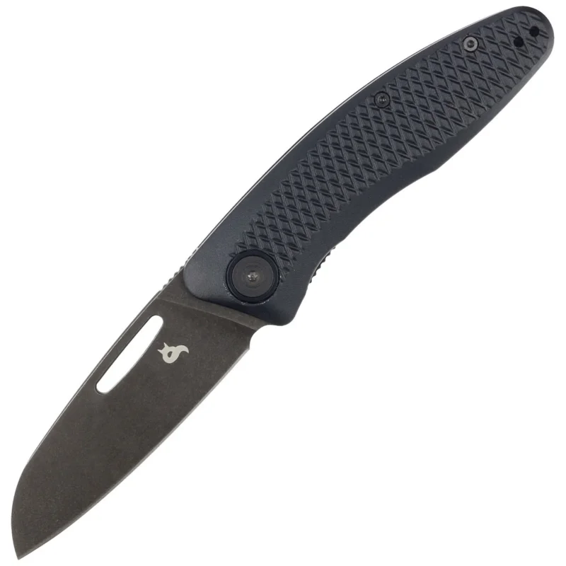Nóż składany BlackFox Feresa BlackAluminium, Black Stone Washed D2 by Grigorii Matveev (BF-762 BB) Ekspresowa dostawa