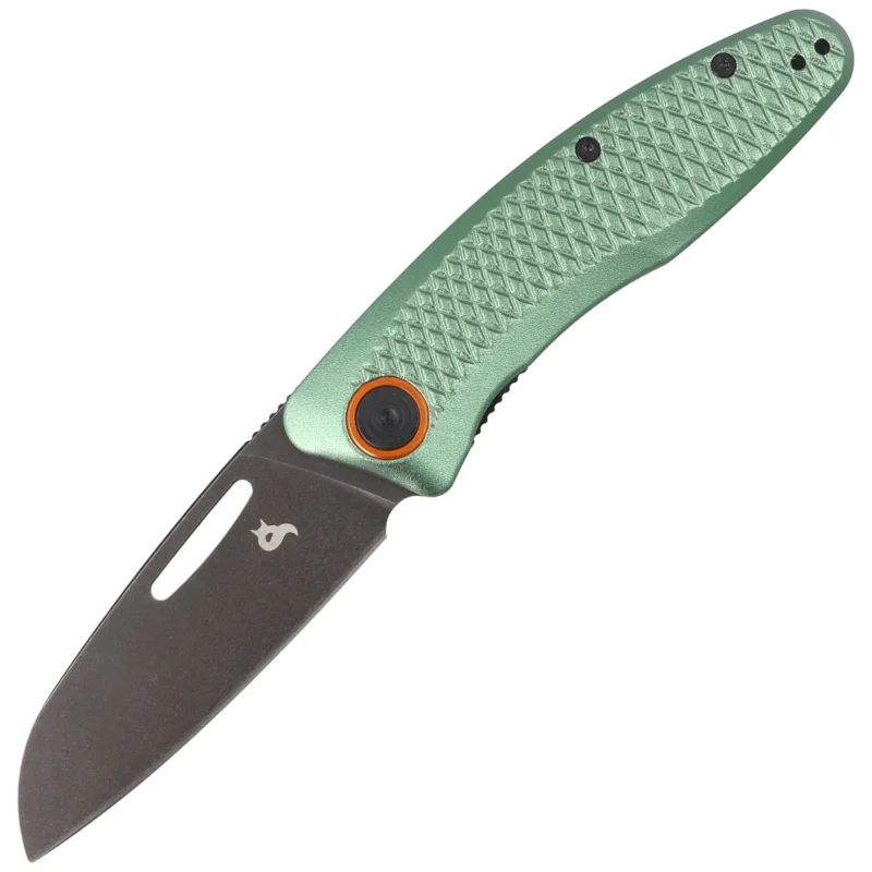 Najlepsza cena Nóż składany BlackFox Feresa OD GreenAluminium, Black Stone Washed D2 by Grigorii Matveev (BF-762 OD)