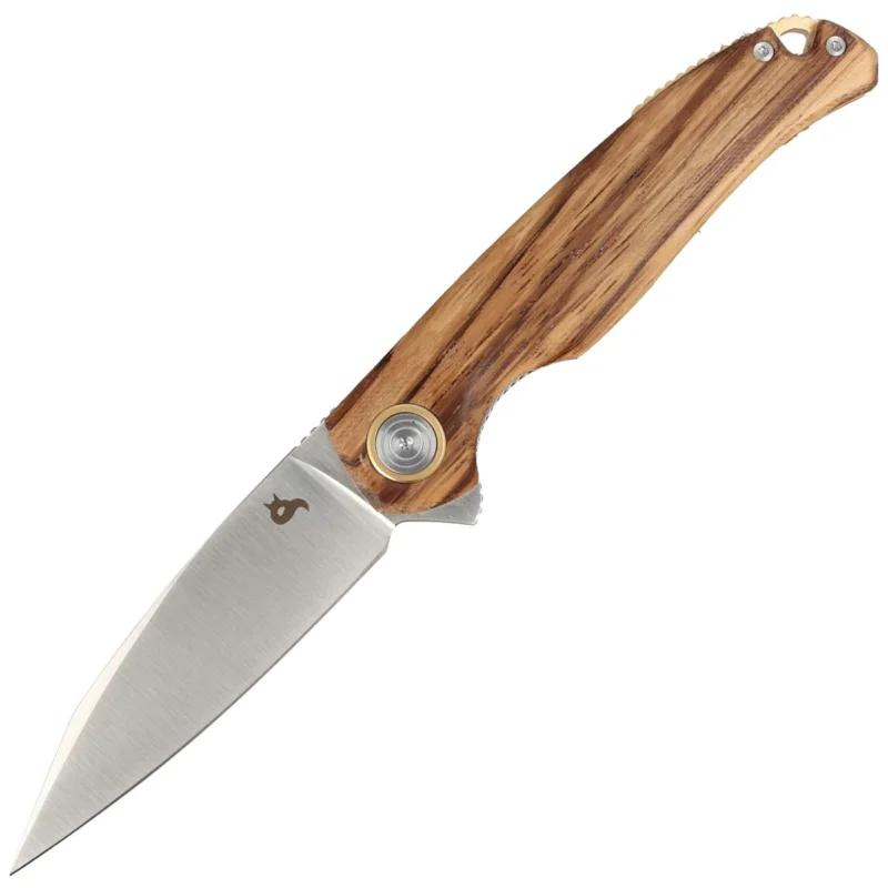 BlackFox Argus Ziricote Wood, Satin D2 by Grigorii Matveev knife (BF-760 W) Najlepsza cena