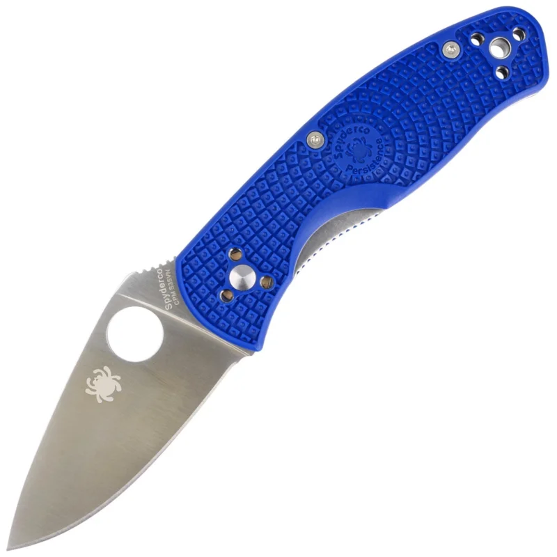 Wybór klientów Nóż składany Spyderco Persistence Lightweight Blue FRN, Satin CPM S35VN (C136PBL)