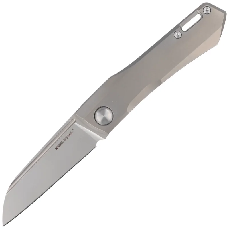 Real Steel Solis Gray Titanium, Satin N690 by Poltergeist Work (7061S) Super okazja