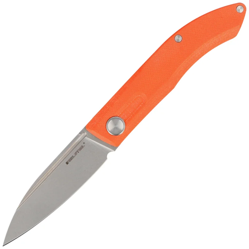 Bezpieczna płatność Real Steel Stella Orange G10, Stonewash VG-10 by Poltergeist Works (7052)