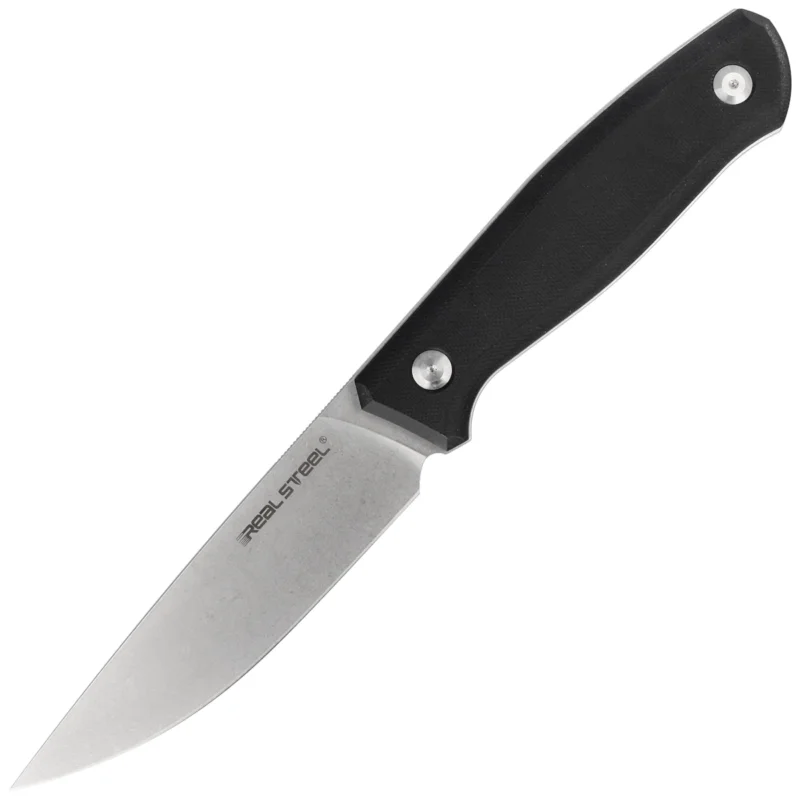 Real Steel Arbiter Black G10, Stonewash 9Cr18Mov by Ostap Hel knife (3811) Najlepsza cena