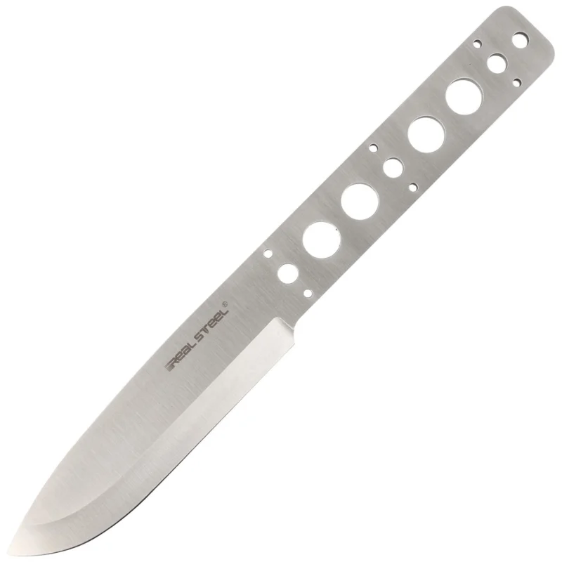 Wysoka jakość Nóż Real Steel Bushcraft Organic Blank Scandi, Satin 14C28N (37281)