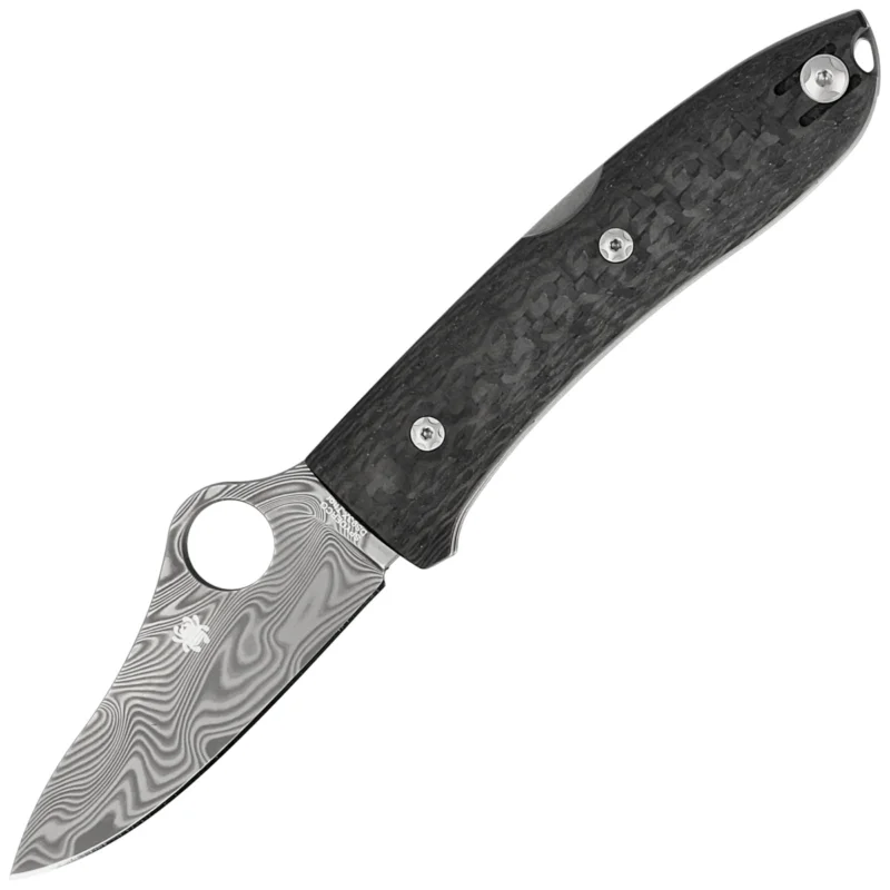 Hit cenowy Nóż składany Spyderco SpyOpera Sprint Run Carbon Fiber, Damasteel Thor by Massimo Salice Sanna (C255CFPD)