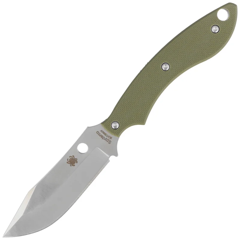 Spyderco STOK Bowie Old Green G10, Satin 8Cr13MoV by Sjoerd Stok knife (FB49GPOD) Nowy