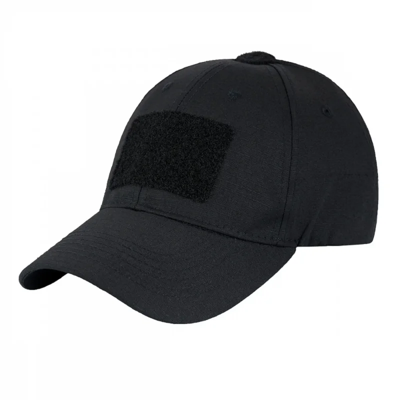 Czapka z daszkiem M-Tac Flex Rip-Stop z Velcro, Black (40534002) Popularny