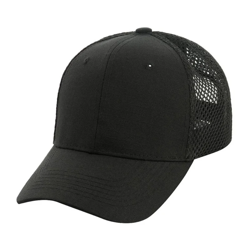 Czapka z daszkiem M-Tac Mesh Flex Rip-Stop, Black (40569002) Dostępne od ręki