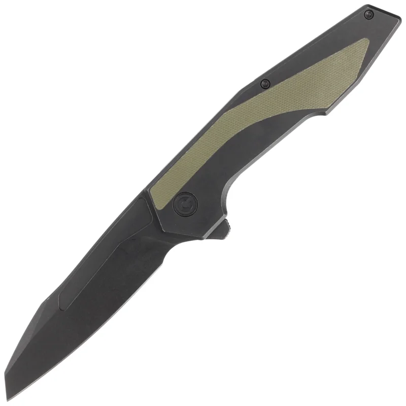Wybór klientów Nóż składany Civivi Hypersonic Black Steel / OD Green G10, Black Stonewashed 14C28N by Gustavo T. Cecchini (C22011-1)