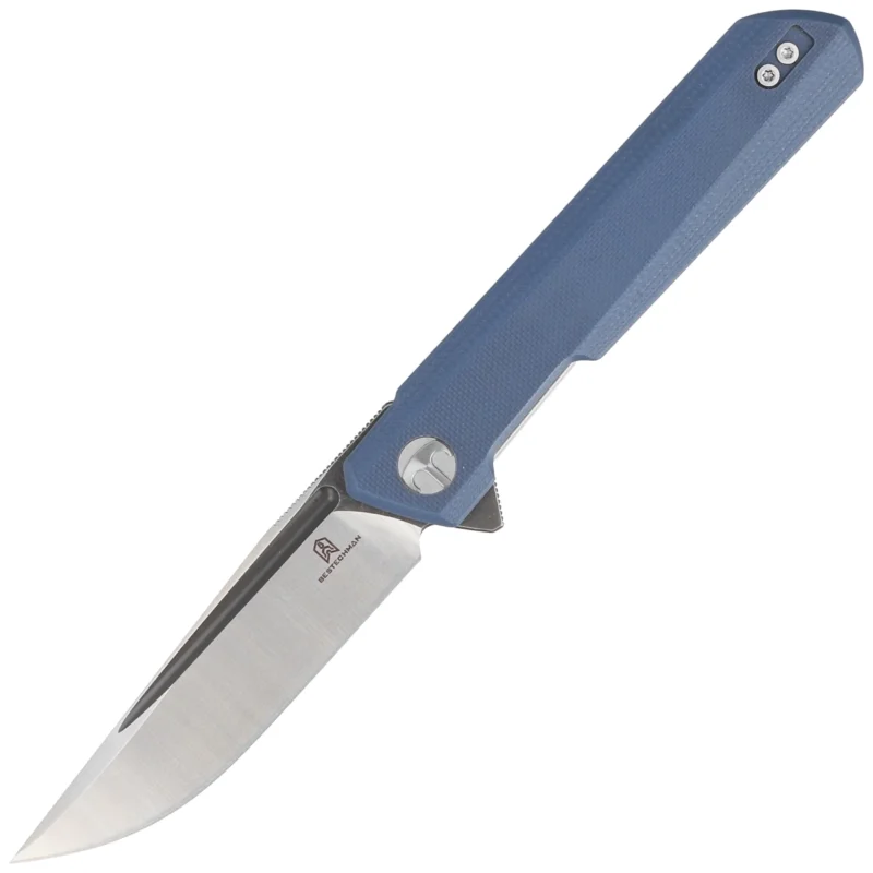 Do wyczerpania zapasów Nóż składany Bestechman Dundee Gray G10, Grey PVD / Satin D2 by Ostap Hel (BMK01F)