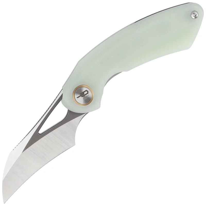 Okazja Bestech Bihai Jade G10, Grey DLC Stonewashed/Satin 14C28N by Ostap Hel Knife (BG53F)