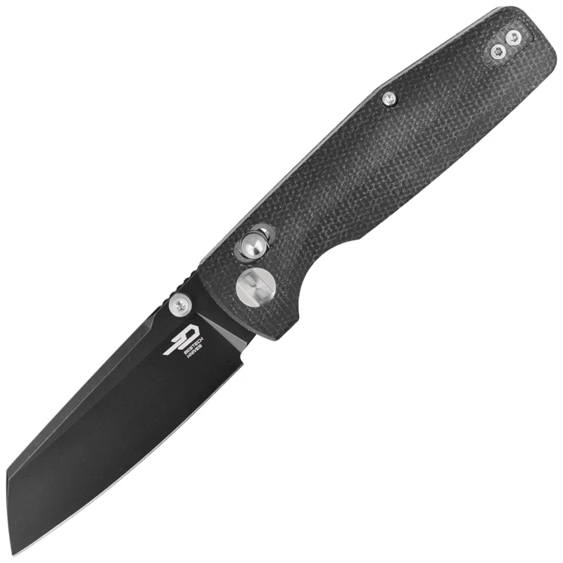Ostatnie sztuki Bestech Slasher Knife Black Micarta, Black Stonewashed D2 (BG43A-2)