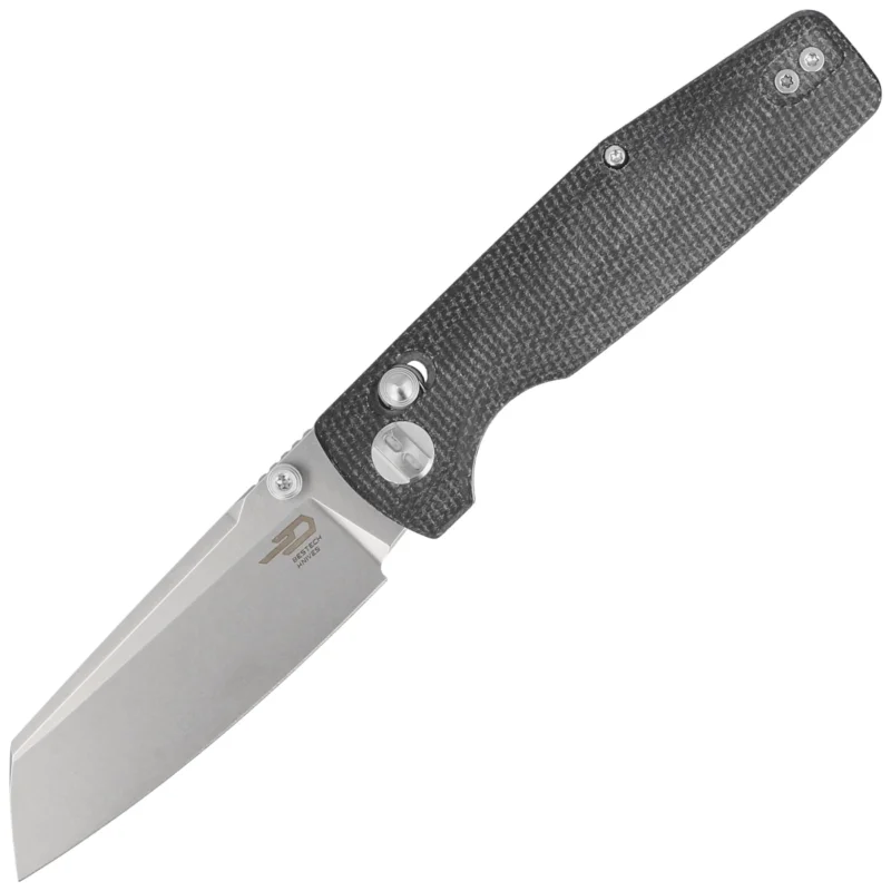 Nóż składany Bestech Slasher Black Micarta, Stonewashed D2 (BG43A-1) Kup online