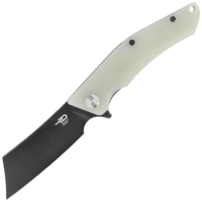 Szybka wysyłka Bestech Knife Cubis Jade G10, Black Stonewashed D2 (BG42E)