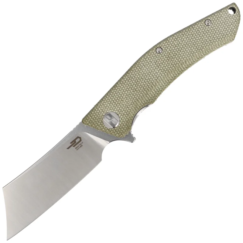 Bestech Knife Cubis Beige Micarta, Stonewashed / Satin D2 (BG42B) Oferta
