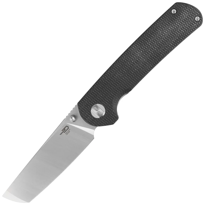 Hit cenowy Nóż składany Bestech Sledgehammer Black Micarta, Satin /Stonewashed D2 (BG31C)