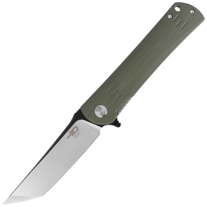Promocja Bestech Kendo Knife Army Green G10, Black / Satin D2 (BG06B-2)