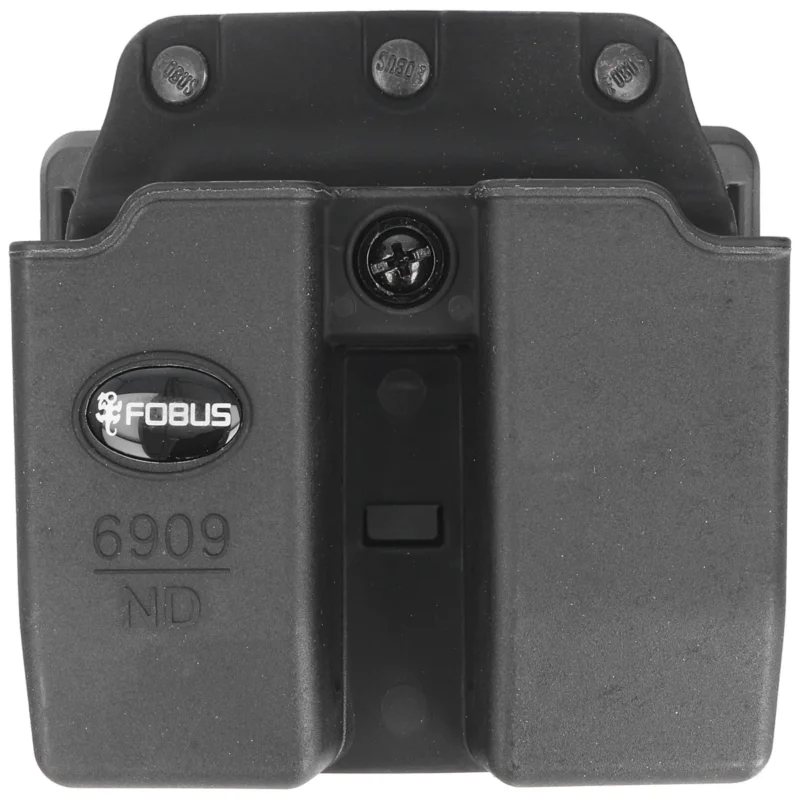 Nowy Ładownica Fobus na magazynki 9mm Double Stack Magazines (bez Glock) takie jak Ruger SR9, American Pistol 9mm, CZ P07, S&W M&P, Walther PPQ, IWI MASADA, Uchwyt na pas (6909ND BH ND)