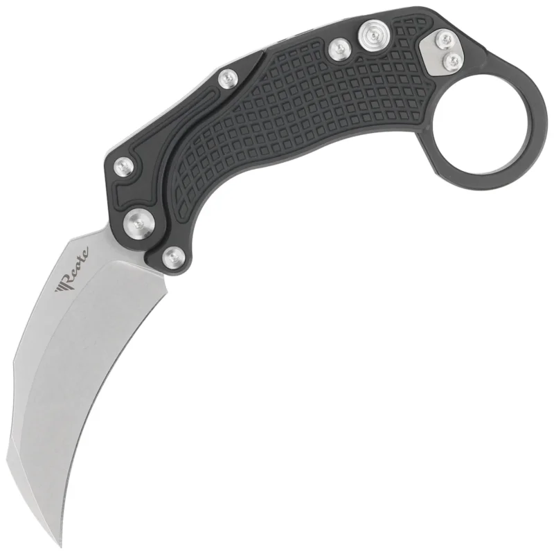 Nóż grawitacyjny Reate EXO-K Gravity Karambit Black Aluminium, Stonewashed N690 Dodaj do koszyka