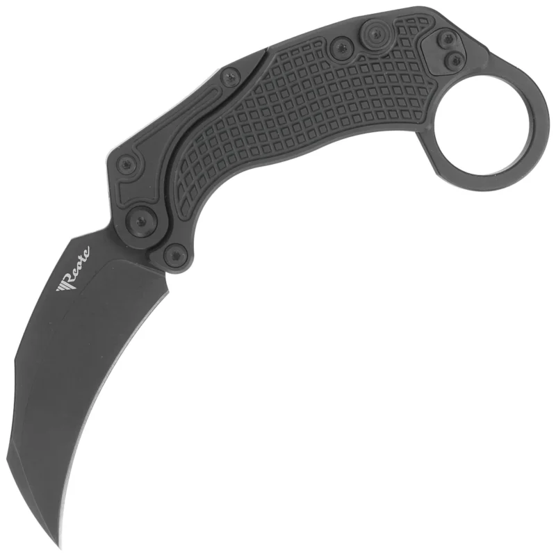 Dostępne od ręki Nóż grawitacyjny Reate EXO-K Gravity Karambit Black Aluminium, Black PVD N690