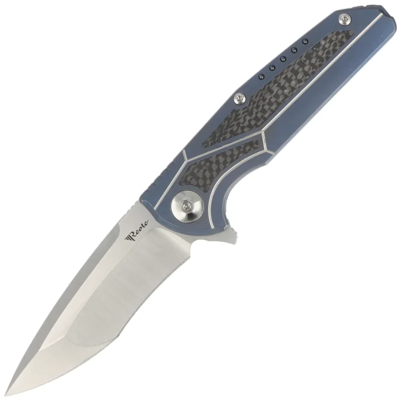 Reate knife K-4 Blue Titanium / Carbon Fiber, Satin RWL34 Oferta