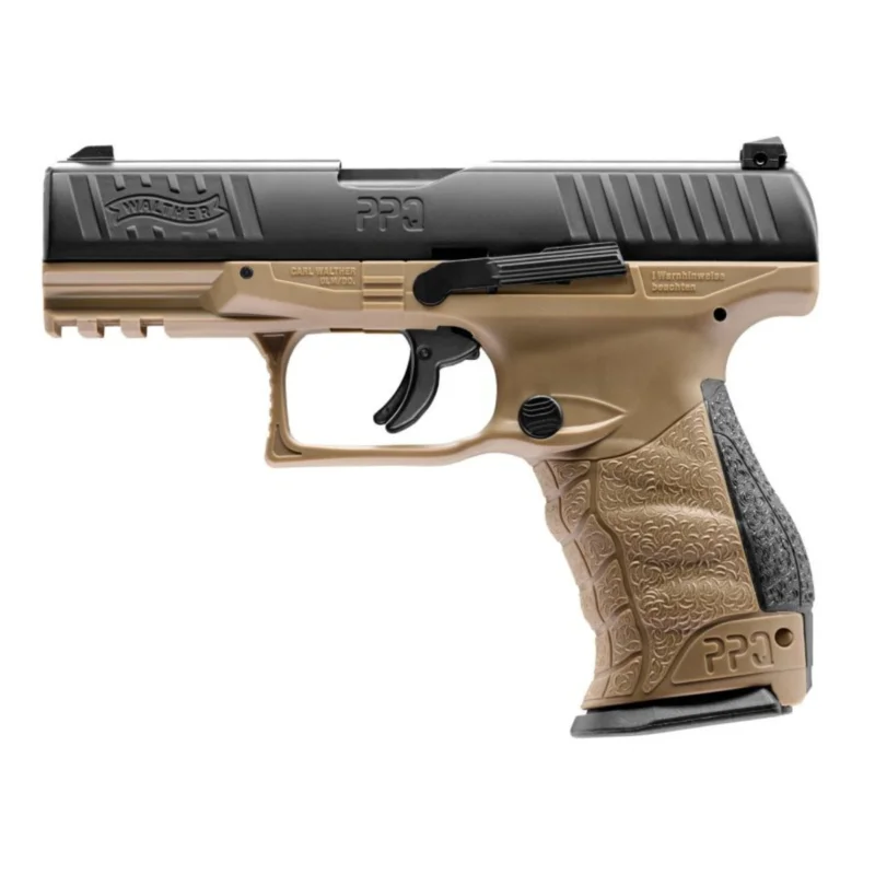 Pistolet na kule gumowe Walther PPQ M2 T4E kal. .43 brązowy (2.4762) Wysoka jakość