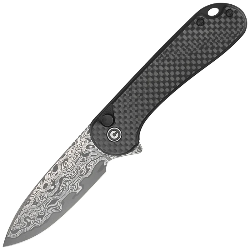 Nóż składany Civivi Button Lock Elementum II Carbon Fiber/Black G10, Damascus (C18062PB-DS1) Zamów dziś