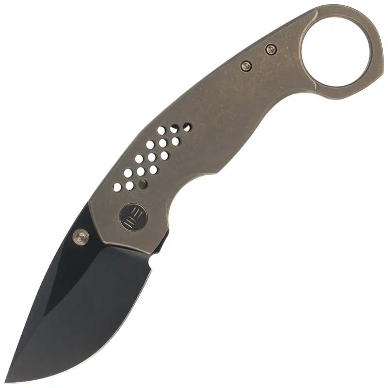Sprawdź teraz WE Knife Envisage Bronze Titanium, Black Stonewashed / Brushed CPM 20CV by Tuffknives (WE22013-3)