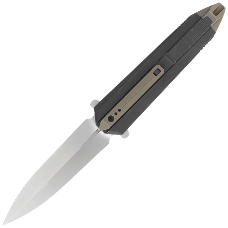 Nowość WE Knife Diatomic Black / Bronze Titanium, Polished Bead Blasted CPM 20CV (WE22032-3)