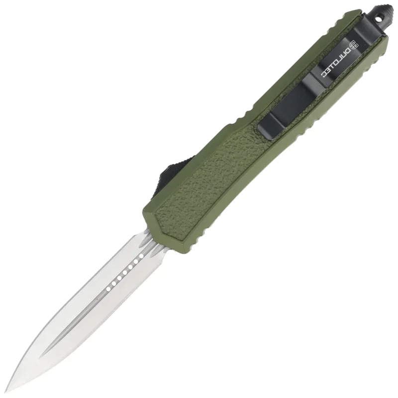 Nóż automatyczny Dulotec OTF OD Green Aluminium, Satin 3Cr13MoV (K188A-GR) Szybka dostawa