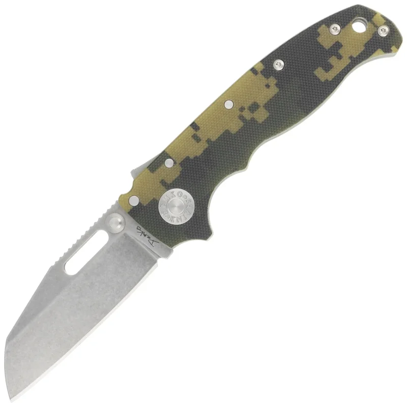 Demko AD20.5 Shark Foot Knife Digi Camo G10, Stonewashed CPM 3V by Andrew Demko (205-3V-SFDC) Oferta