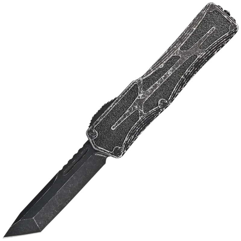 Heretic Knife Colossus TE Breakthrough Gray Aluminum, Battleworn Black MagnaCut by Tony Marfione Jr. Bestseller